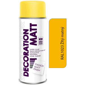 Deco Color Decoration RAL MATT - 1023 žltý matný 400ml