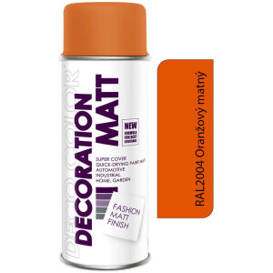 Deco Color Decoration RAL MATT - 2004 oranžový matný 400ml