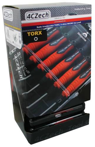 4CZech Sada skrutkovačov TORX 4CZech Sada skrutkovačov TORX