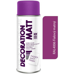 Deco Color Decoration RAL MATT - 4006 fialový dopravný matný 400ml