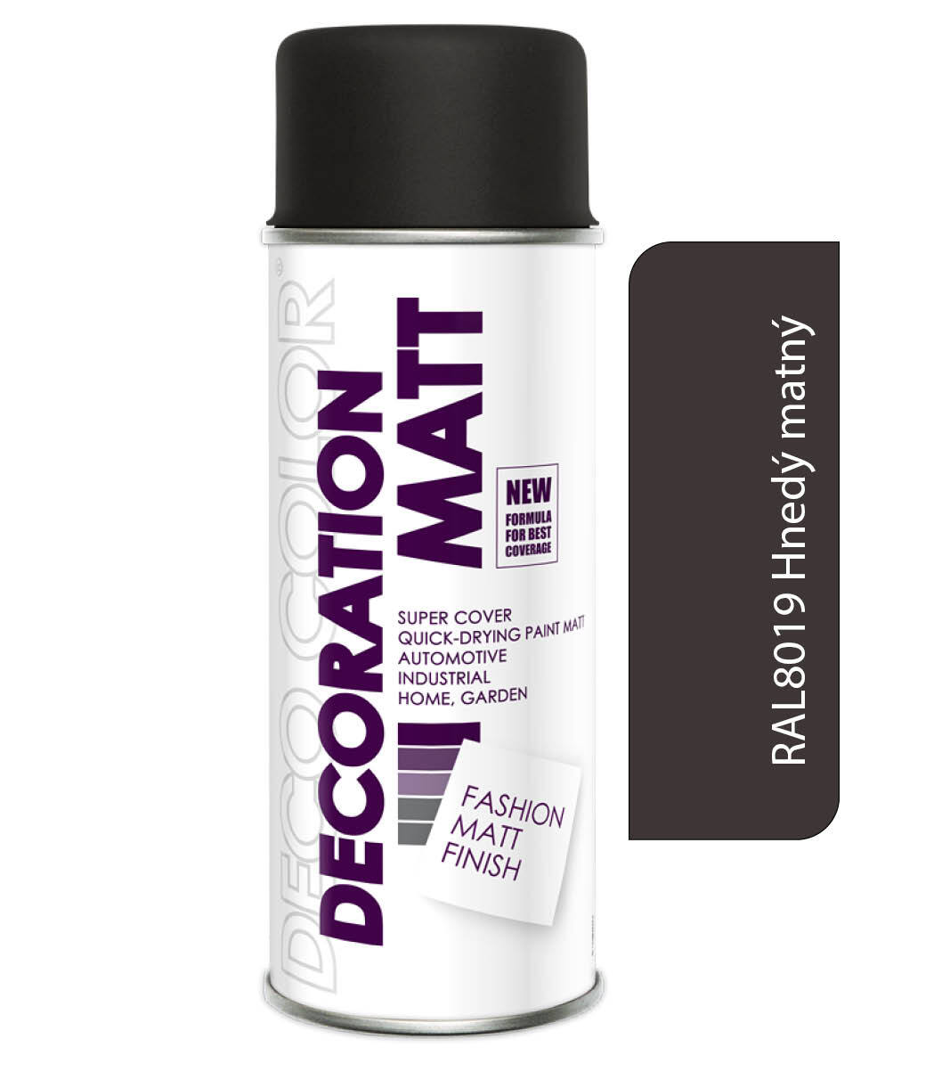 Deco Color Decoration RAL MATT - 8019 hnedý matný 400ml