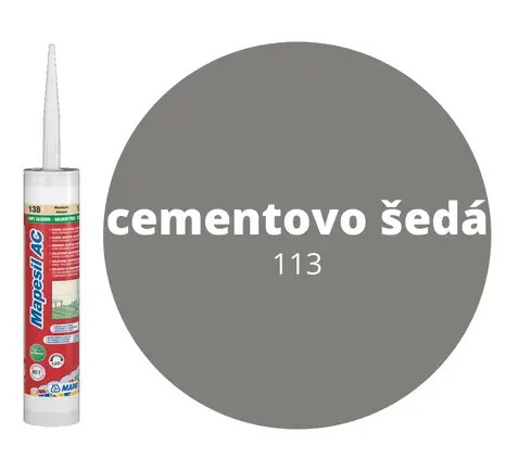 Mapei Mapesil AC silikón 113 310ml