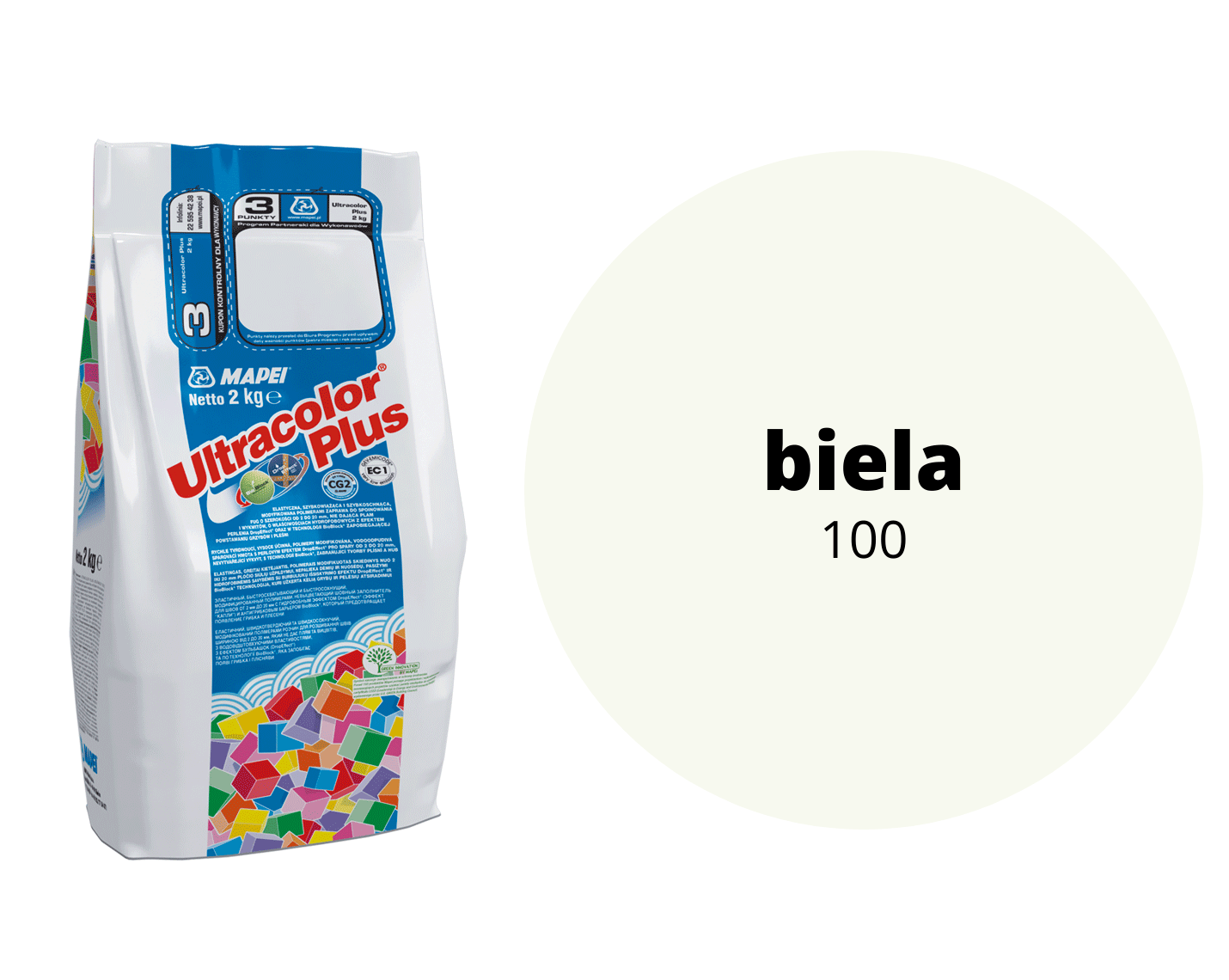 Ultracolor Plus špárovacia malta 100 alu 5kg
