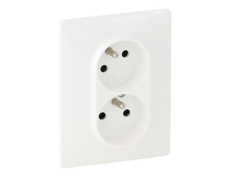 Zásuvka 2-násobná Legrand Valena 774390 biela