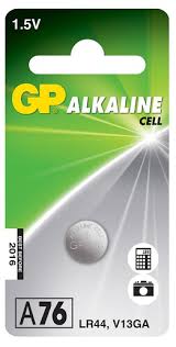 GP A76 1.5V 110Mah 18l Batéria Gombíková