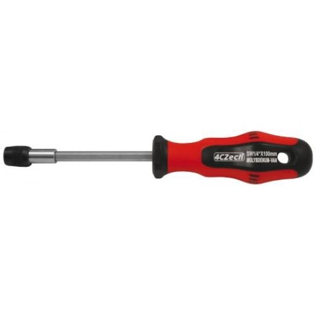 Držiak bitov 1/4` 100mm Profi s poistkou