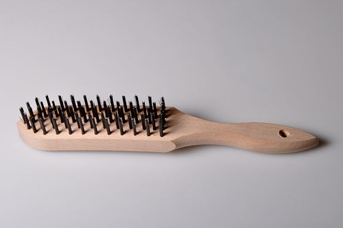 Kefa drevená s hladkou ocelou 0.3mm