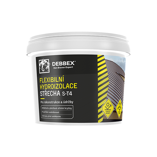 DenBit S-T4 hnedočervený 5kg - strešná hydroizolácia