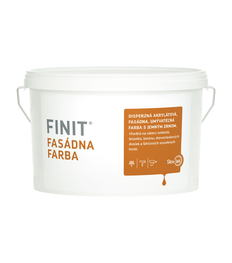 Finit biela - Fasádna farba 12kg