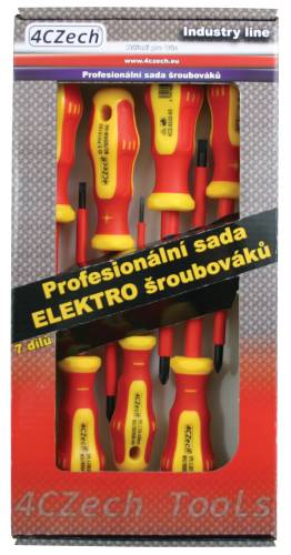 4CZech Sada skrutkovačov 1000V PL