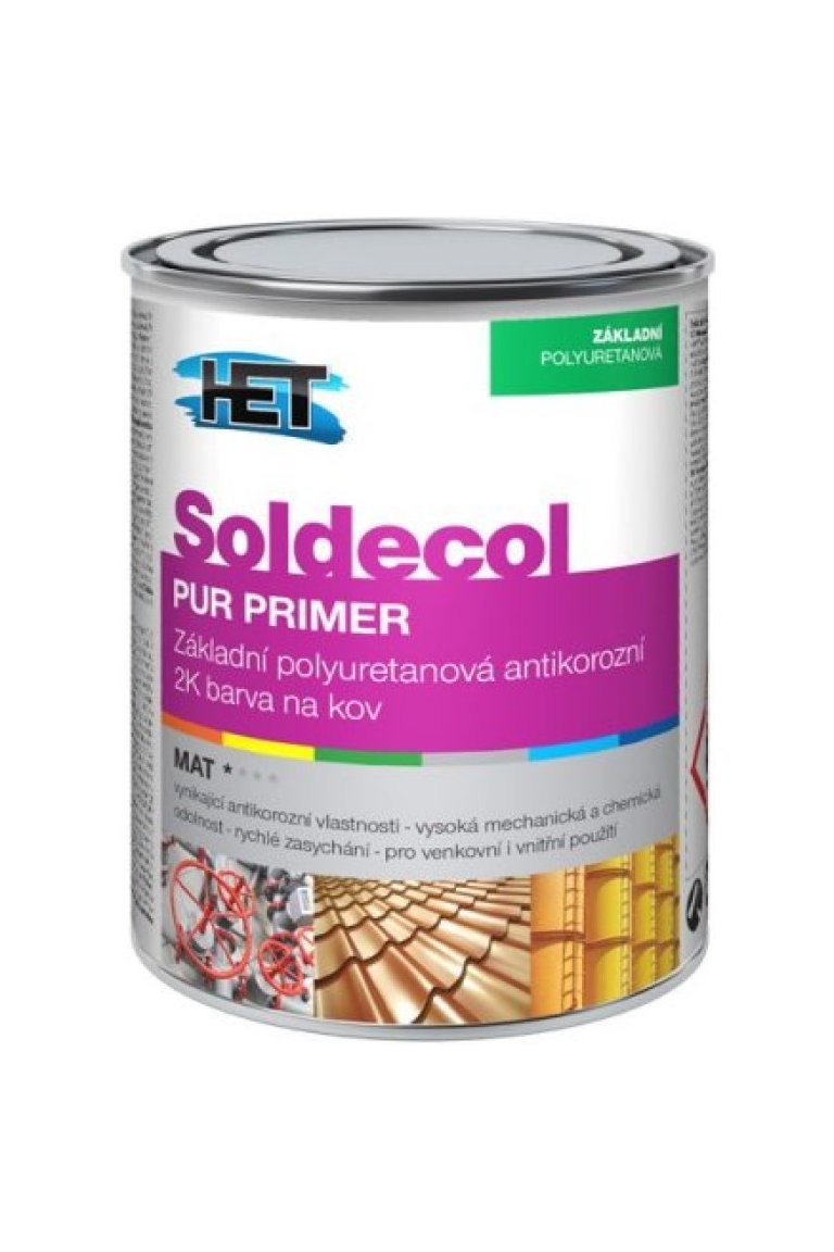 Het Soldecol PUR Primer 0110 šedý 0