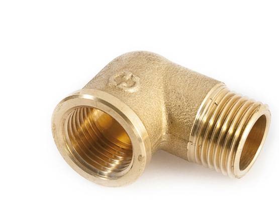 Koleno 092 1/2` mosadz