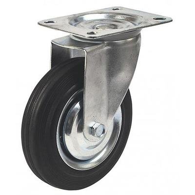 Koleso 521 XD-V200C otočné plech guma