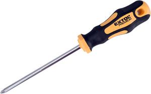 Skrutkovač (+) PZ1x100mm CrV pogum. rukoväť