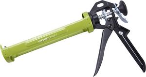 Pištoľ na tmel poloskeletová kovová 225mm