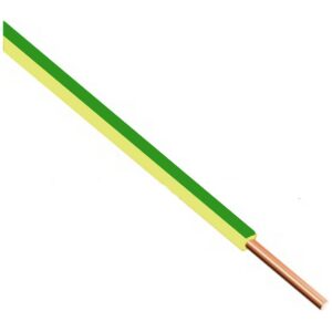 Vodič CY 4 žltozelený H07V-U