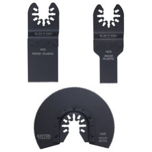 Extol Premium Multifunkčné náradie na drevo sada 3ks