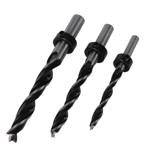 Basic Line Sada vrtákov s dorazom 3ks