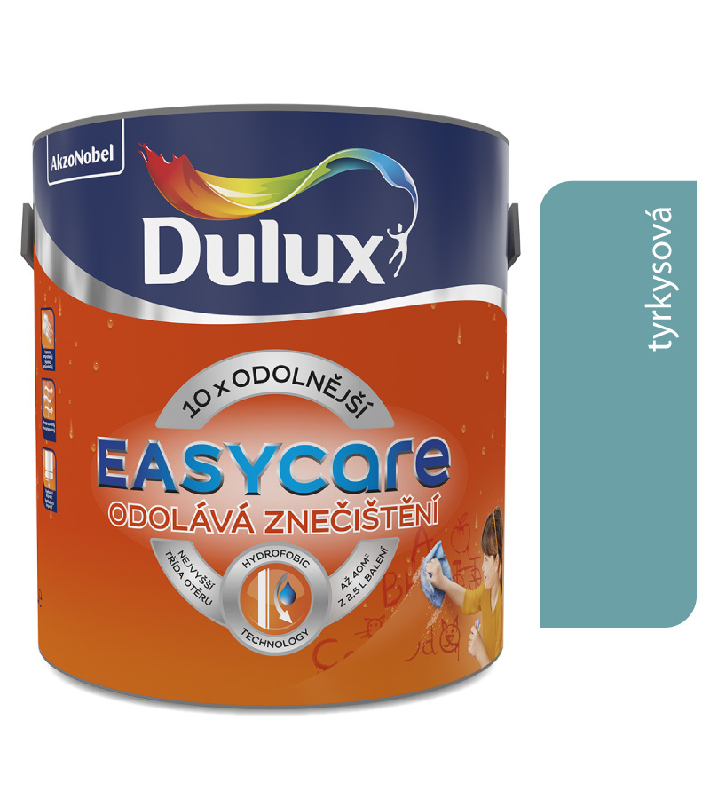 Dulux EASYCARE Tyrkysová 2