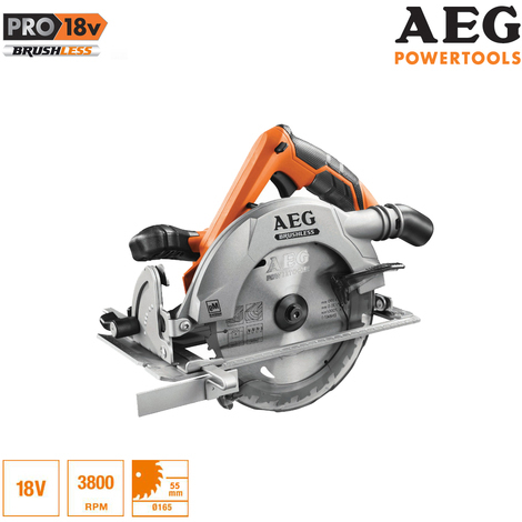 AEG BKS 18BL 18V PROLITHIUM-ION Bezuhlíková kotúčová píla 18V