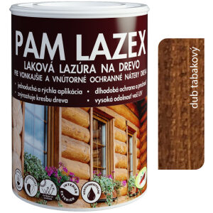 PAM Lazex dub tabakový - Hrubovrstvá lazúra 0