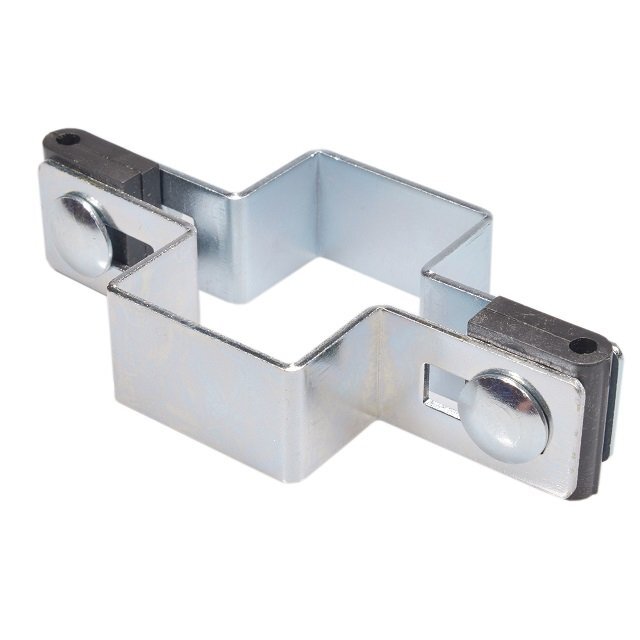 Príchytka na stĺpik Galaxia  priebežná INOX VÝPREDAJ