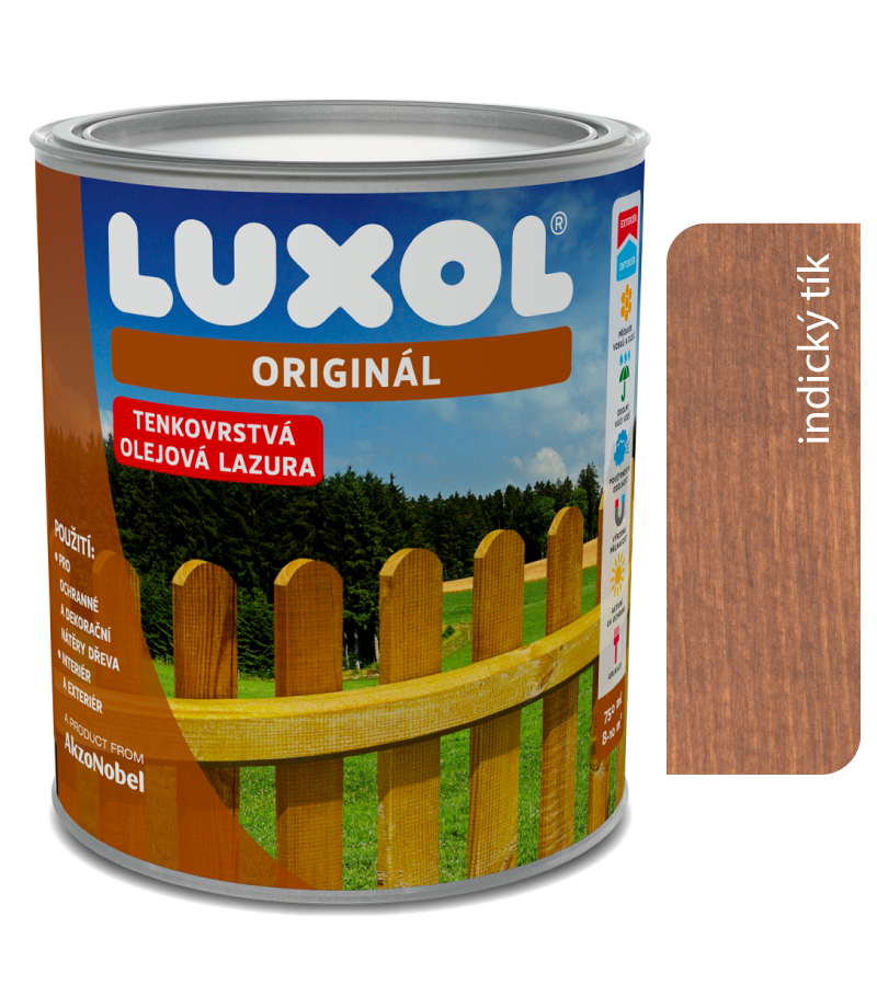LUXOL Original indický teak - Tenkovrstvá lazúra 4