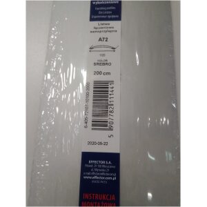 Profil prechodový A72 Striebro samolepiaci 2m