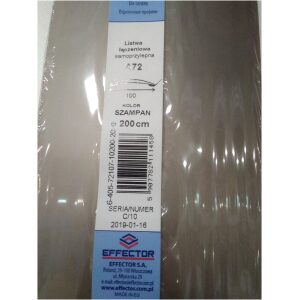 Profil prechodový A72 Šampaň samolepiaci 2m