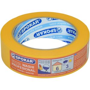 Spokar maskovacia páska Washi Profesional 30mmx50m - interiér 6m/ exteriér 3m