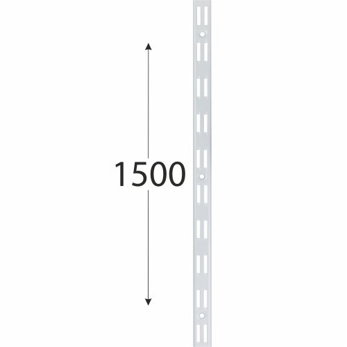 Velano WLD Konzola dvojitá lišta nosná 1500mm biela Velano WLD Konzola dvojitá lišta nosná 1500mm biela