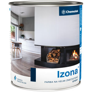 Chemolak Izona - Farba na znečistené steny 0