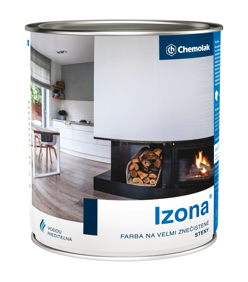 Chemolak Izona - Farba na znečistené steny 0