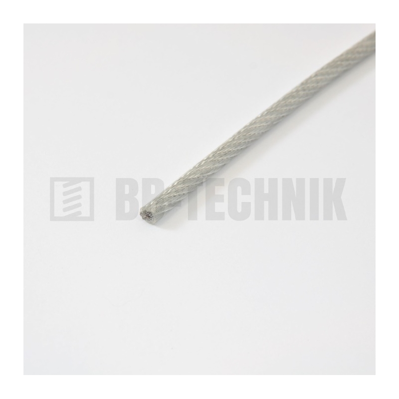 Lano oceľové Zn v PVC obale 1/2mm