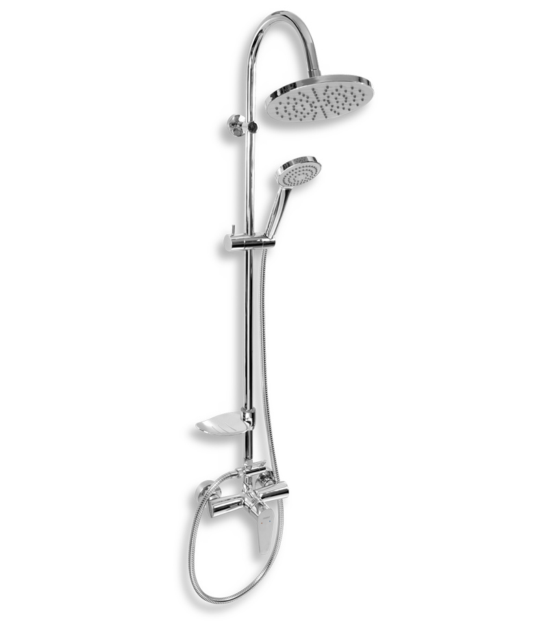 Sprchová súprava + sprchová batéria s horným vývodom 96062.0