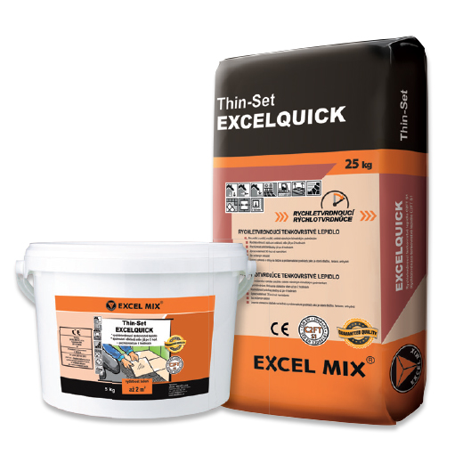 TS Excelquick C2FT 5kg - rýchlotuhnúce tenkovrstvé konštrukčné lepidlo