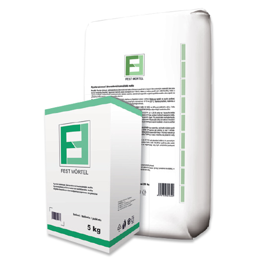 Fest Mörtel žiaruvzdorná kachliarska malta 5kg