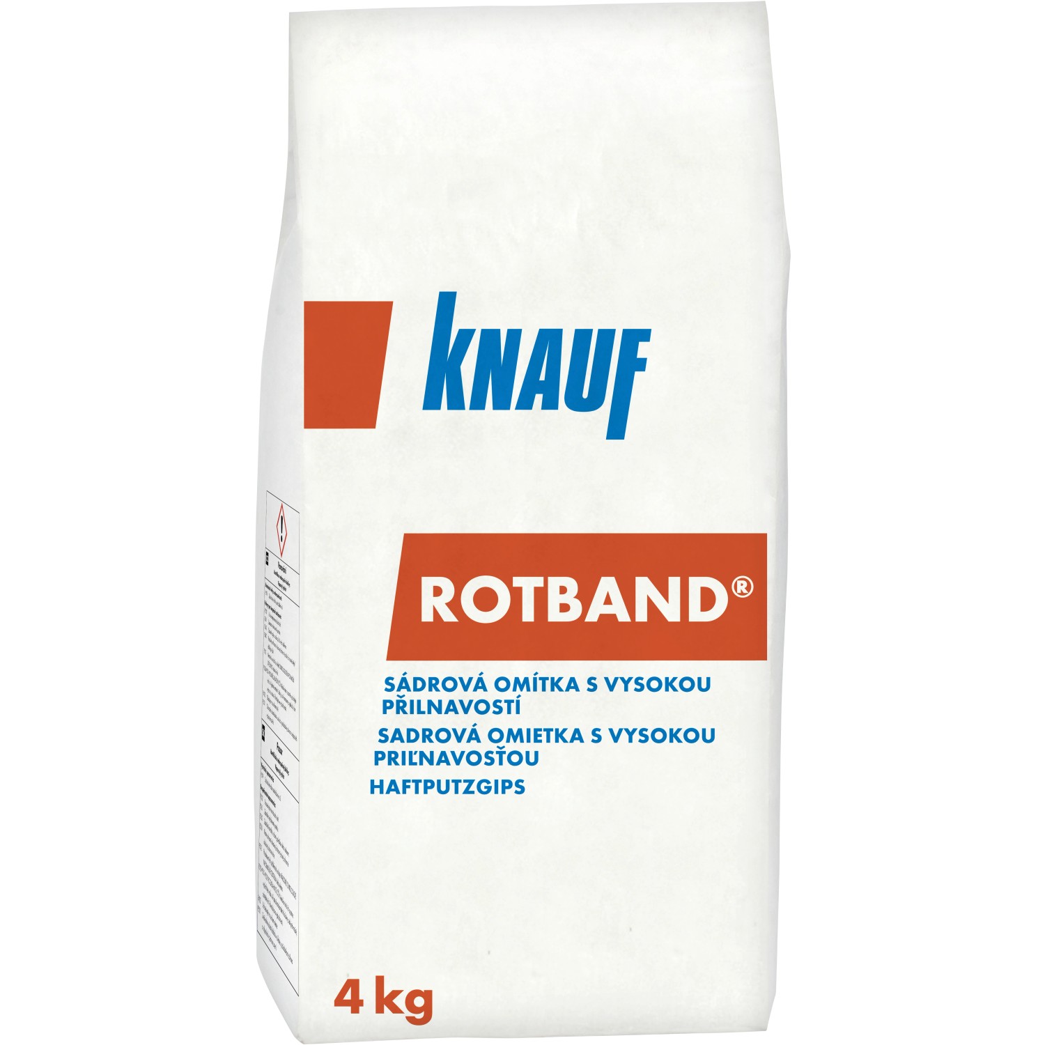 Knauf Rotband 4kg - sadrová omietka 7-50mm