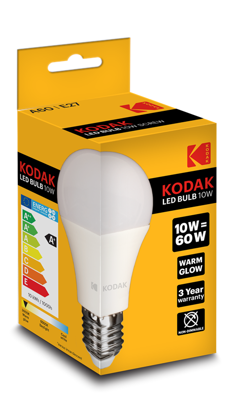KODAK LED Žiarovka Globe60 10W E27