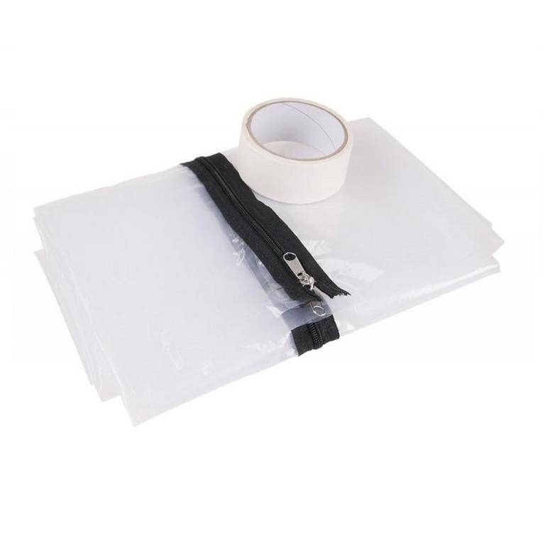 Fólia na dvere so zipsom 1