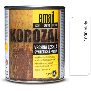 Korozal EMAIL 1000 biely 10 kg