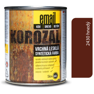 Korozal EMAIL 2430 hnedý 3kg