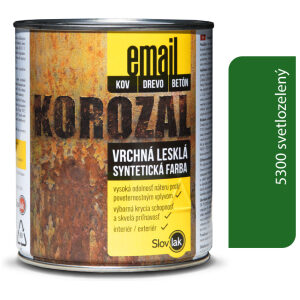 Korozal EMAIL 5300 svetlozelený 3 kg