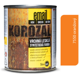 Korozal EMAIL 7550 oranžový 3 kg