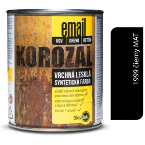 Korozal EMAIL 1999 čierny matný 3 kg