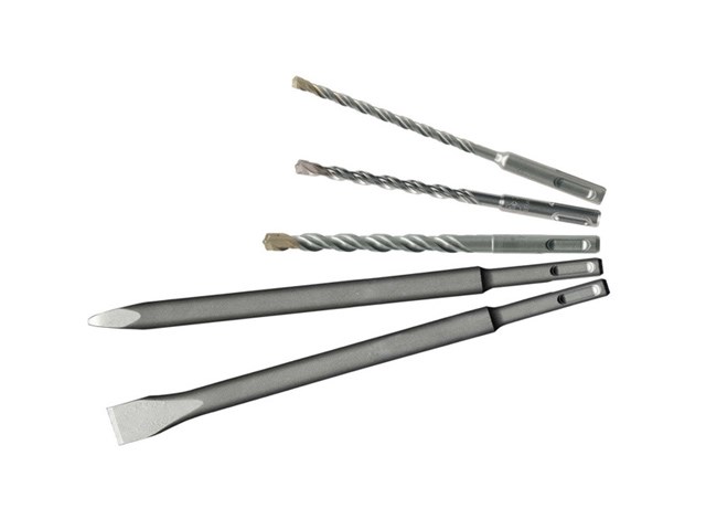 Milwaukee SDS Plus 5-dielna sada spolu so súpravou vrtákov