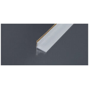 Profil ukončovací kútový samolepiaci 20x15mm hliník lakovaný biely 0-22mm 270cm