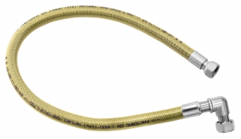 Novaservis Plynová pripojovacia hadica s kolienkom 1/2" MM-1m