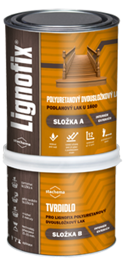 Lignofix dvojzložkový polyuretánový lak