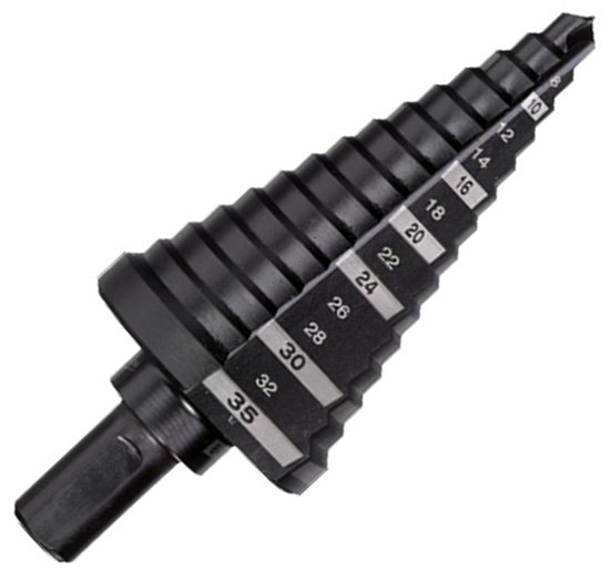 Milwaukee Stupňové vrtáky 6-35 mm